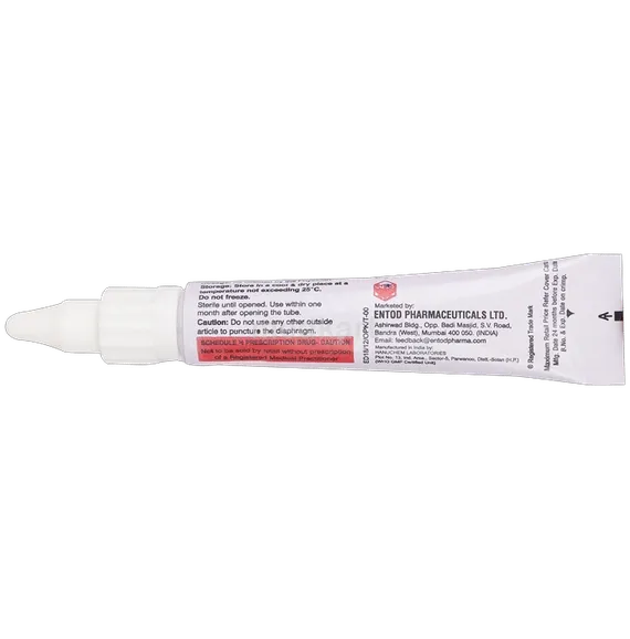 optithrocin eye ointment 5 gm